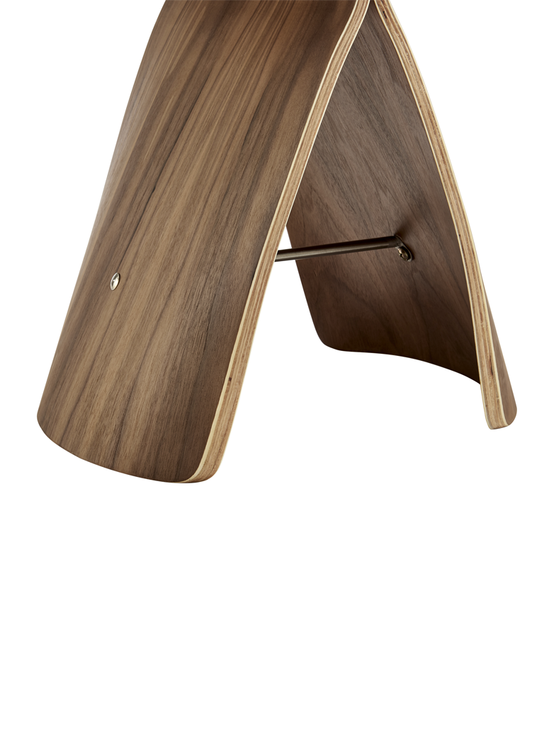 Dynamo Side Table,Walnut