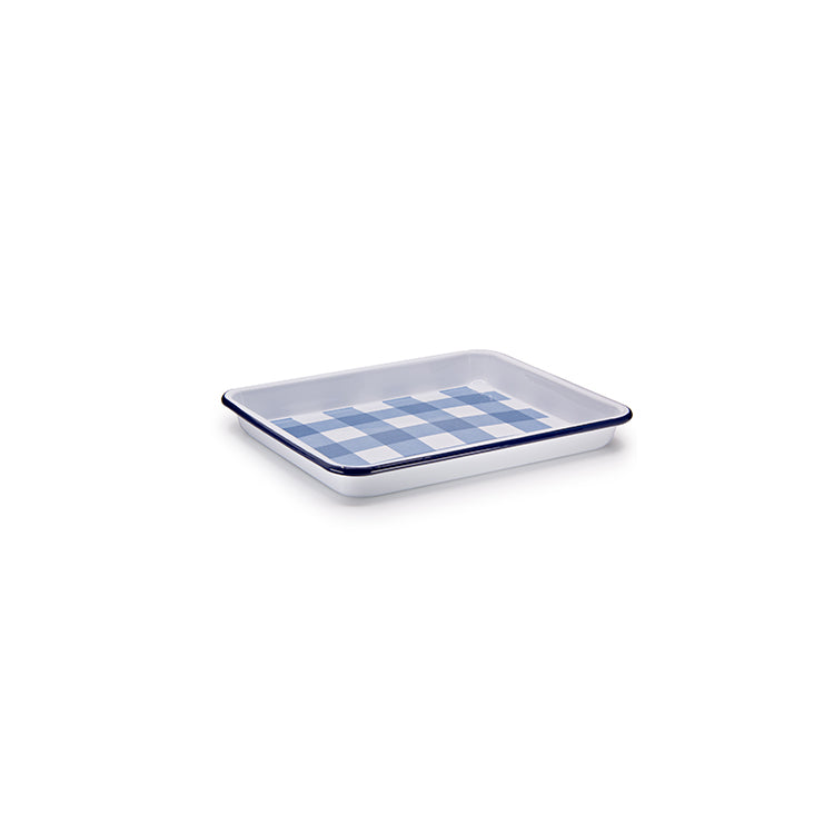 Crow Canyon Max Humphrey x CCH Gingham Small Rectangle Tray