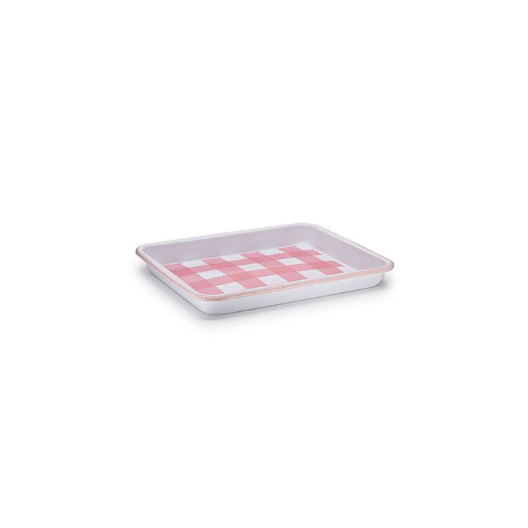 Crow Canyon Max Humphrey x CCH Gingham Small Rectangle Tray