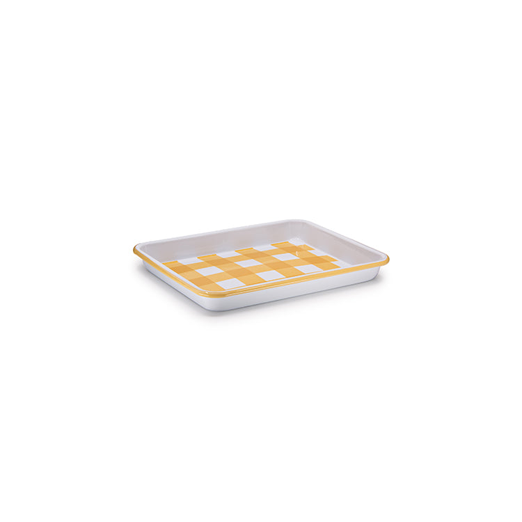 Crow Canyon Max Humphrey x CCH Gingham Small Rectangle Tray