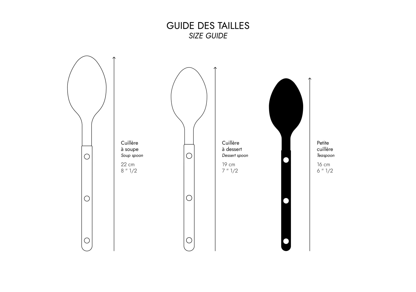 Sabre Bistrot Solid Shiny Tea Spoon