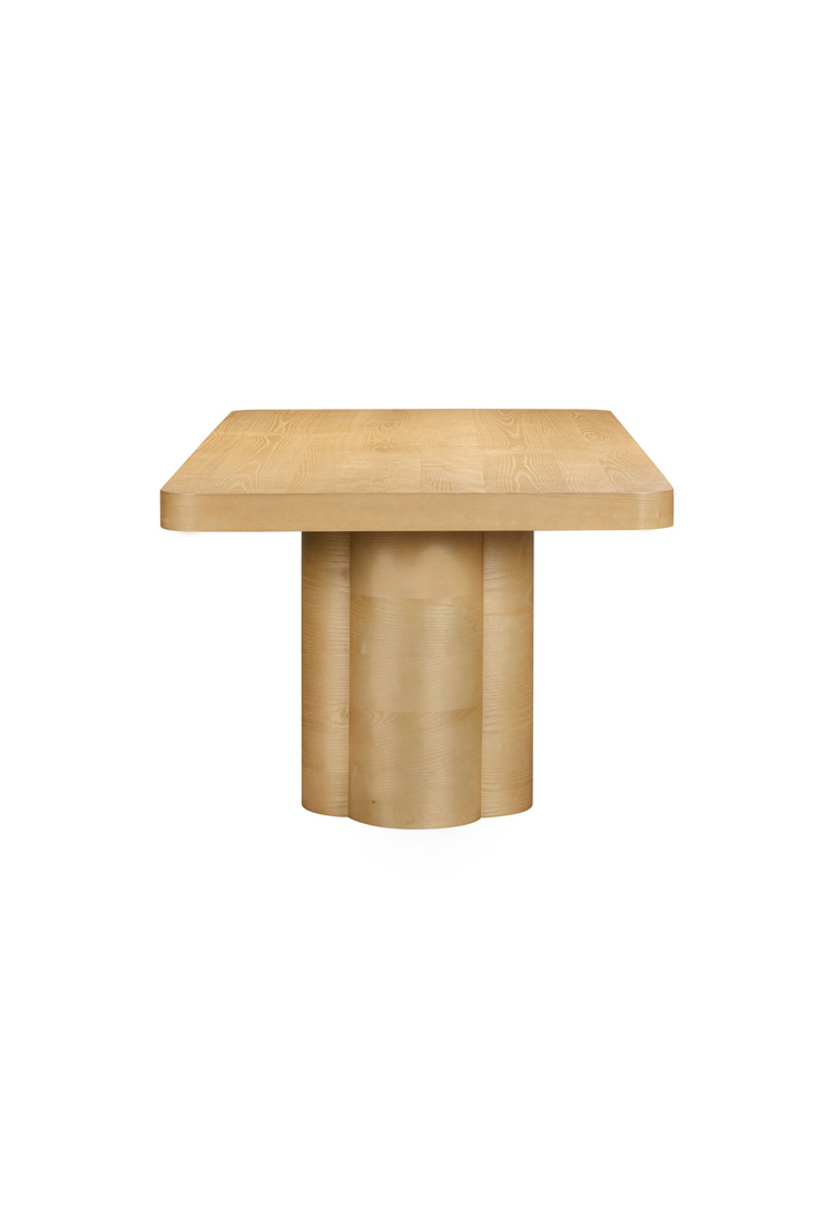 Nookara Ash Dining Table,Natural