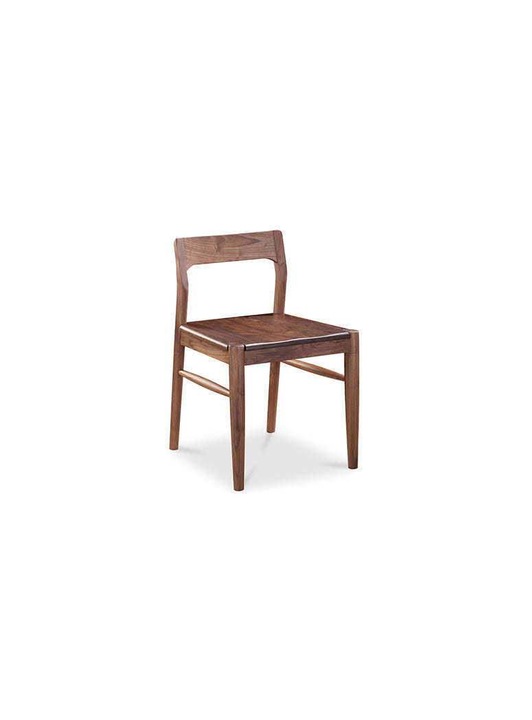 Artemis Dining Chair,walnet brown,set of two