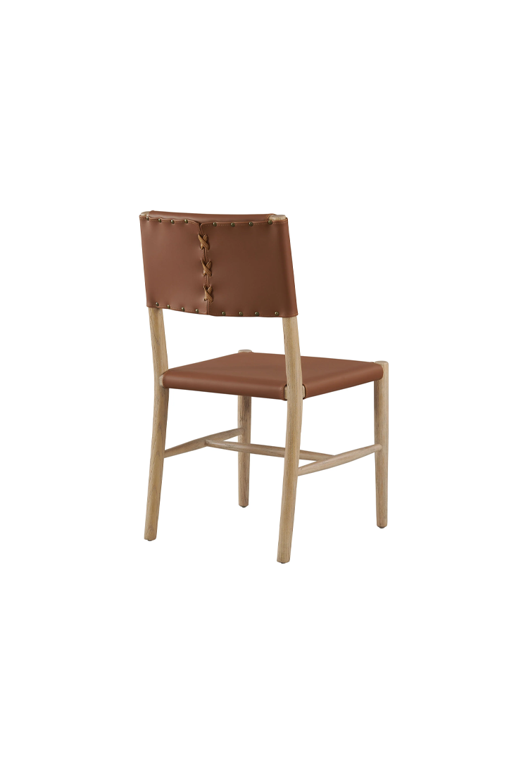 Empyrean Leather Dining Side Chair,Set of 2