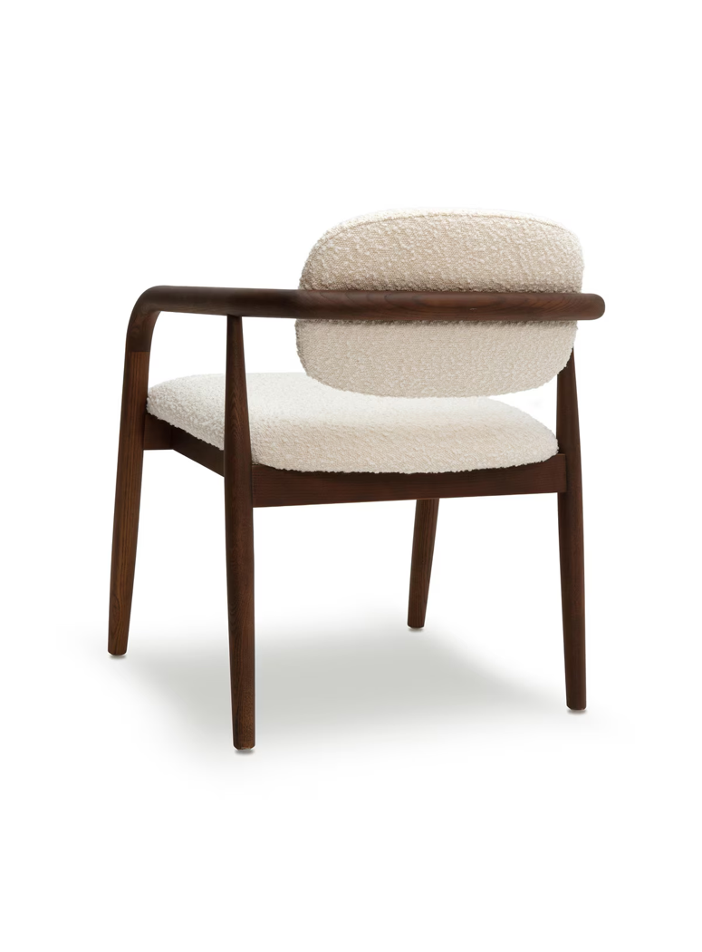 Solanix Boucle Dining Chair