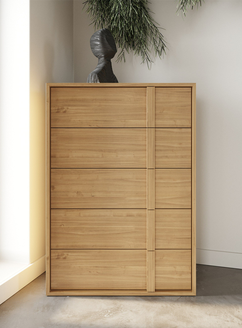 Moonbeam Chest, natural oak