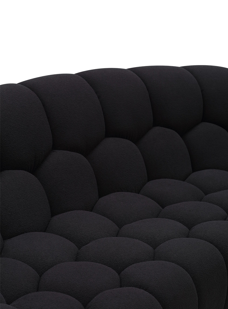 Veridian 104"Sofa, black