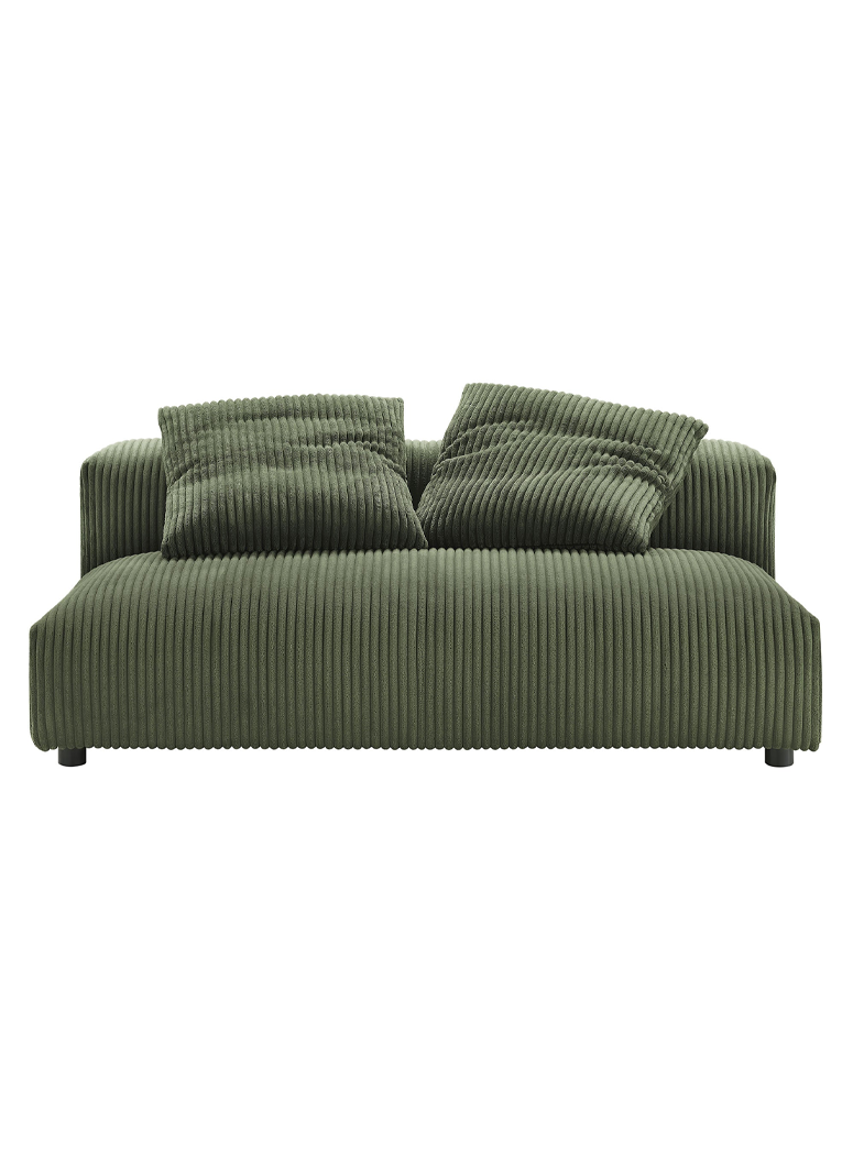 Aric Armless Sofa,fern