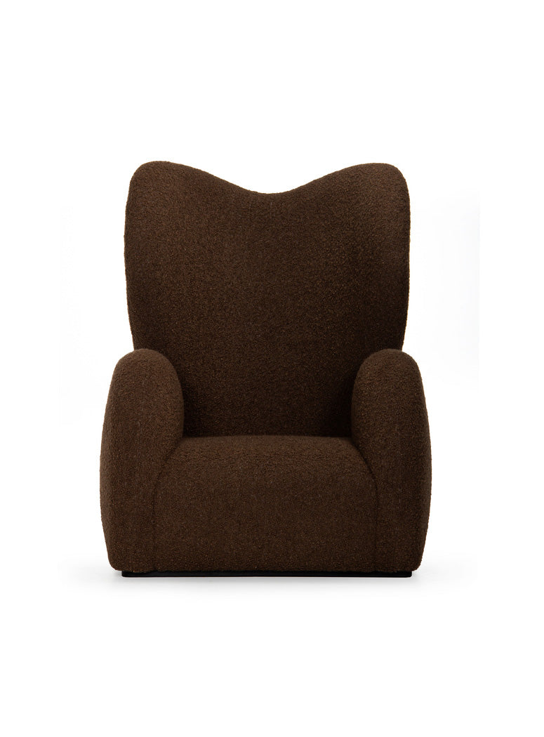 Anselm Lounge Chair, brown