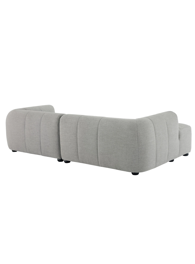 Axiom Sofa with Chaise,pewter