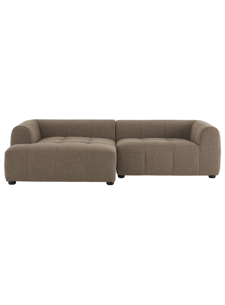 Axiom Sofa with Chaise,mocha