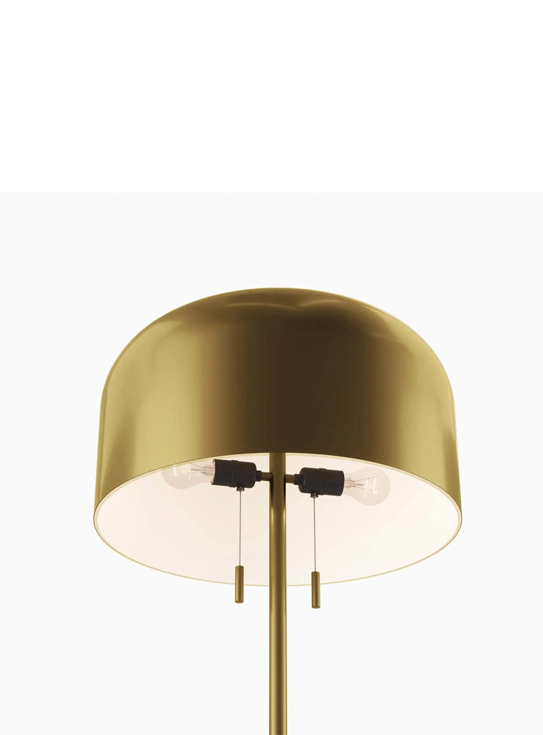 Thalassian Floor Lamp,Gold