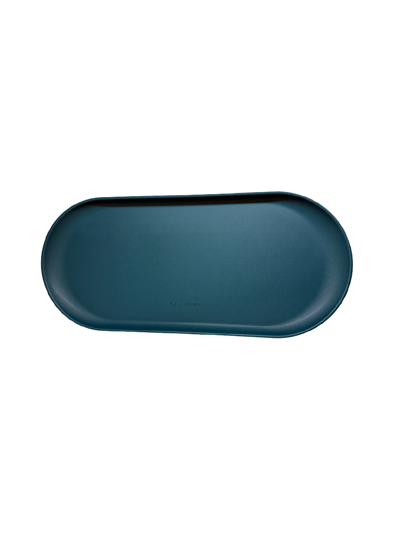 Fenice Round Tray (L) Deep Green