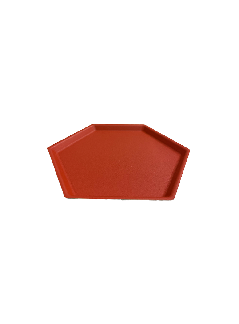 6xs studio Puzzle Medium Tray,Orange