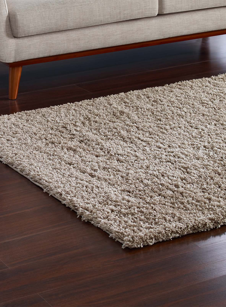 Draxian Solid Area Rug,Ivory 5 x 8