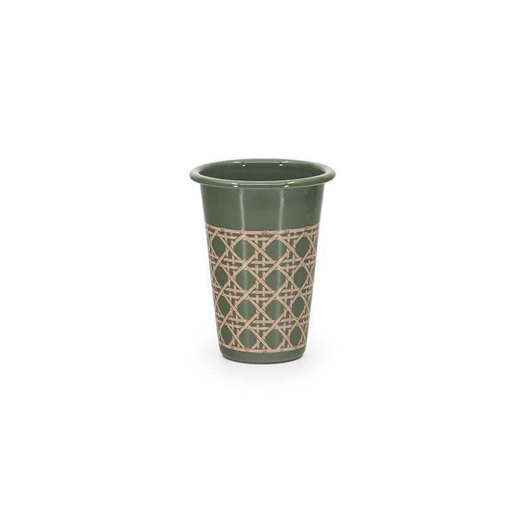 Crow Canyon Domino x CCH Wicker 14 oz Tumbler