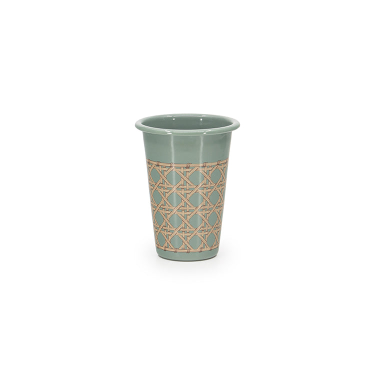 Crow Canyon Domino x CCH Wicker 14 oz Tumbler
