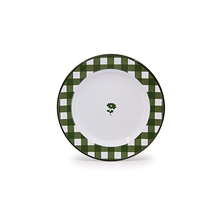 Crow Canyon Max Humphrey x CCH Gingham Dinner Plate