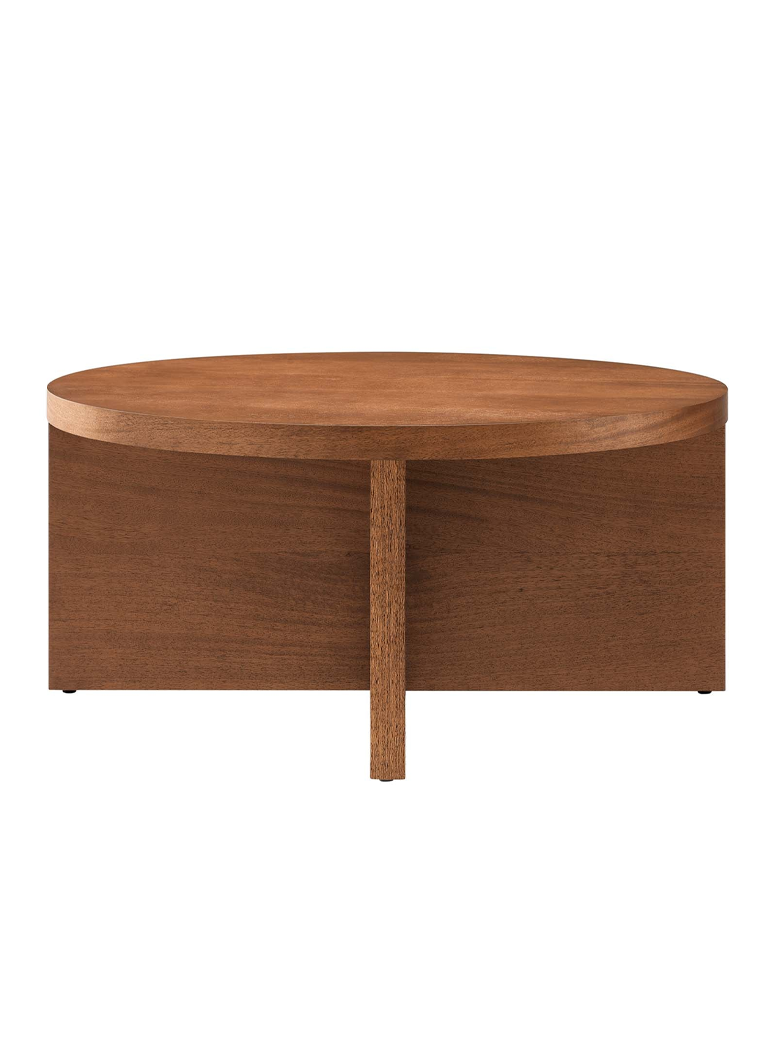 Quinlan Wood Coffee Table,walnut