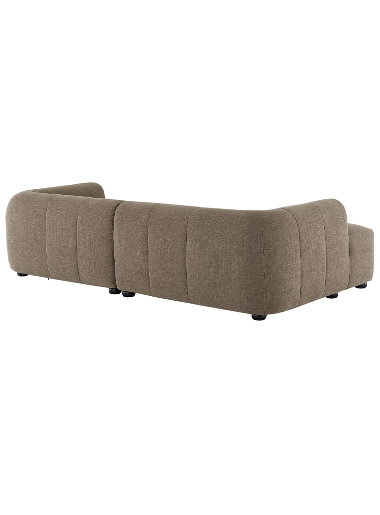 Axiom Sofa with Chaise,mocha