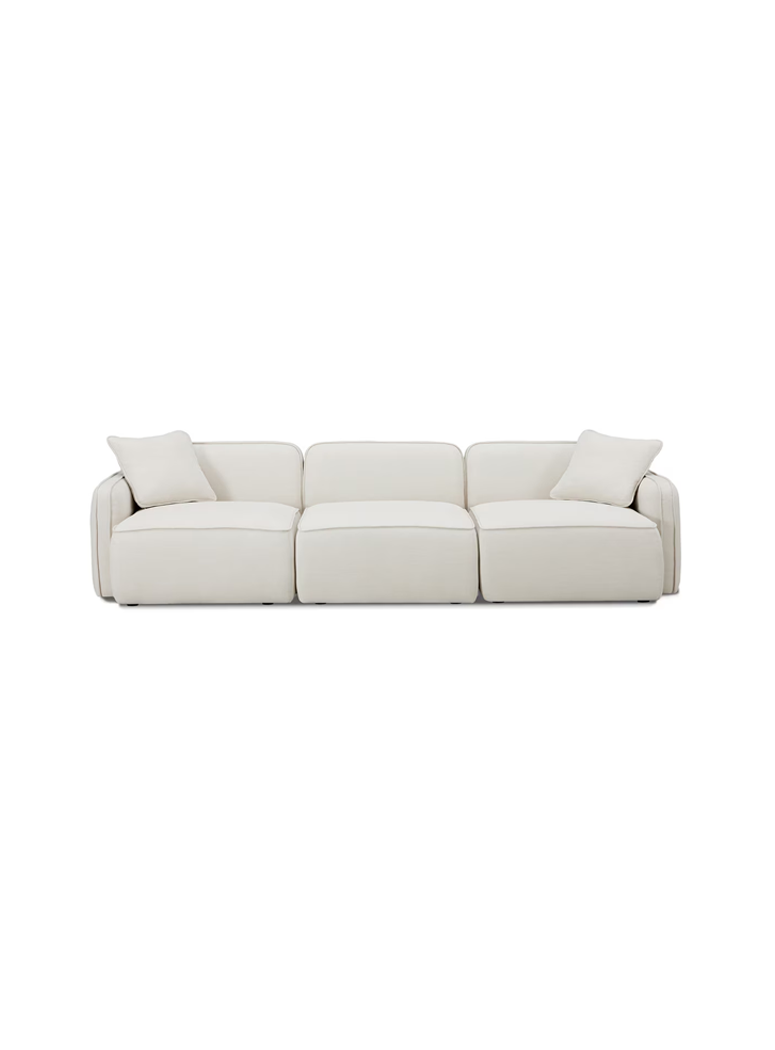 Syntara Linnen Sofa,Sand