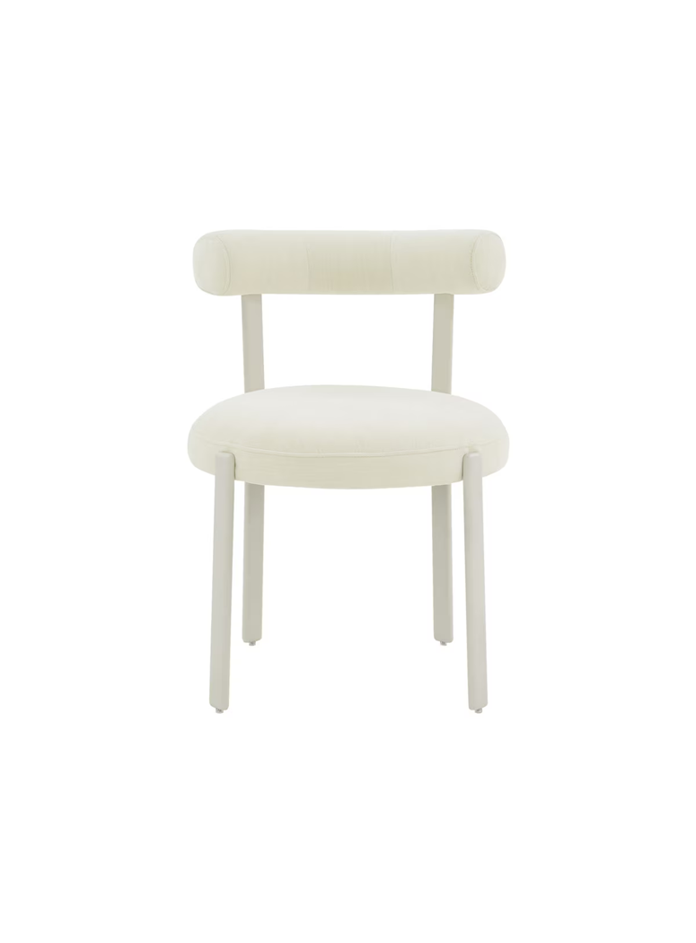 Niche Dining Chair,Cream White