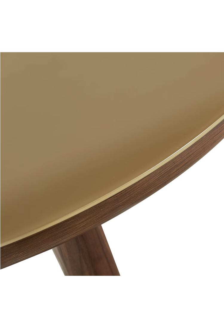 Kaelis Glass Round Dining Table