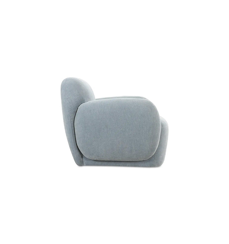 Camden Lounge Chair,light blue