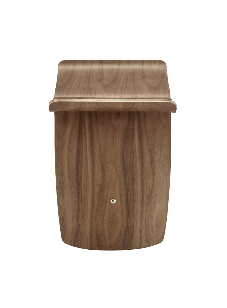 Dynamo Side Table,Walnut