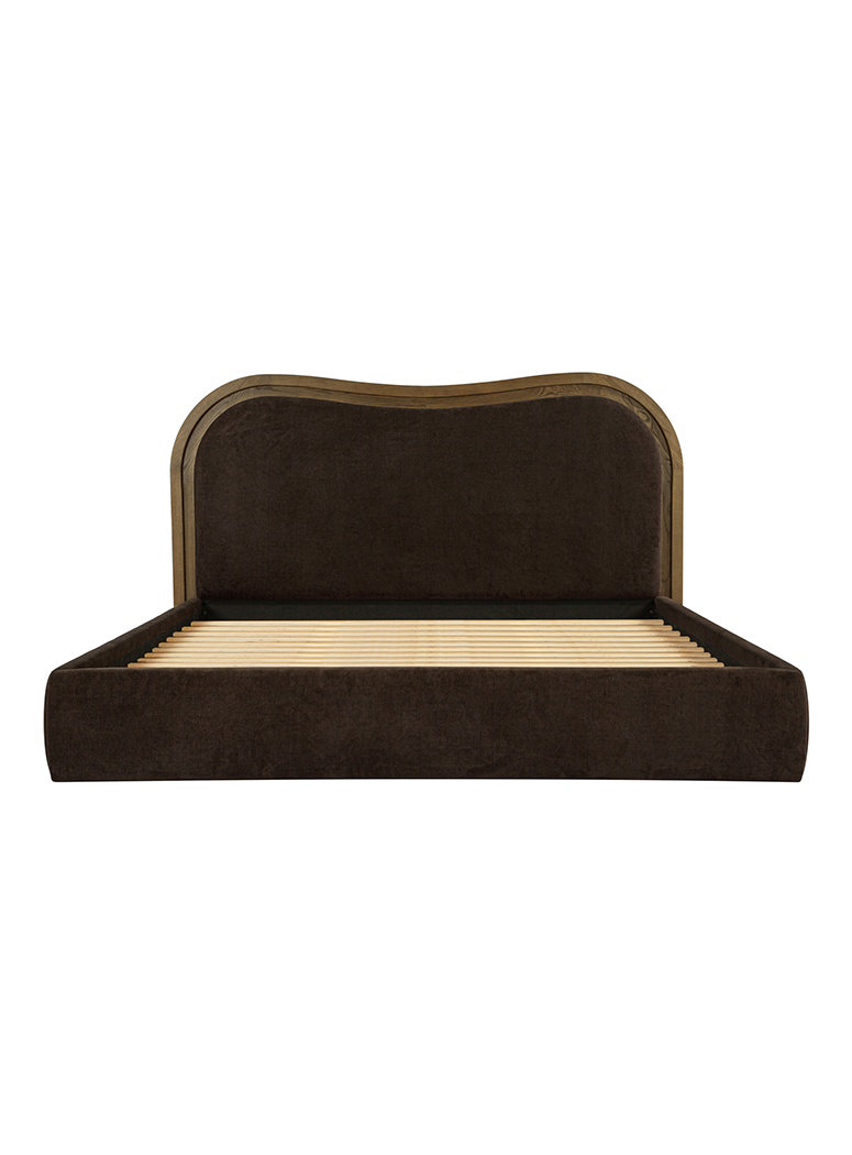 Ithariel King Bed,Warm Brown