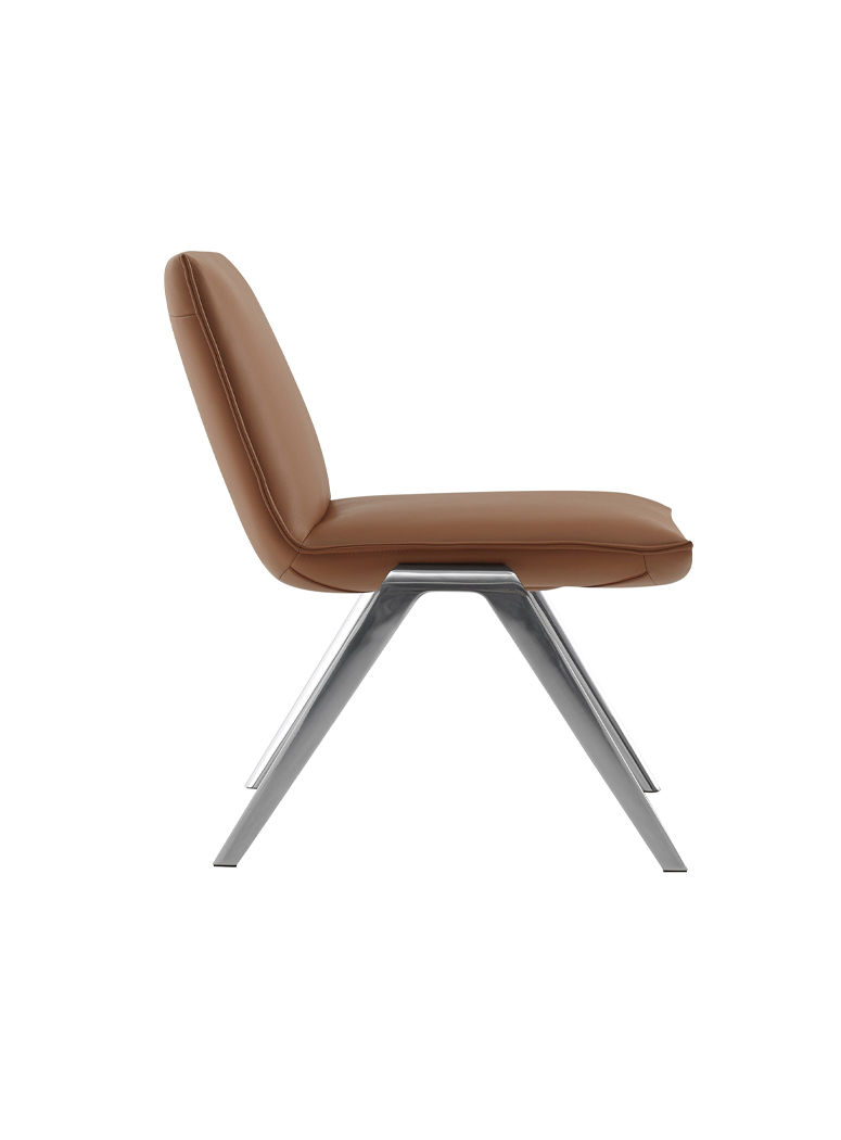 Astraea Office Side Chair,camel