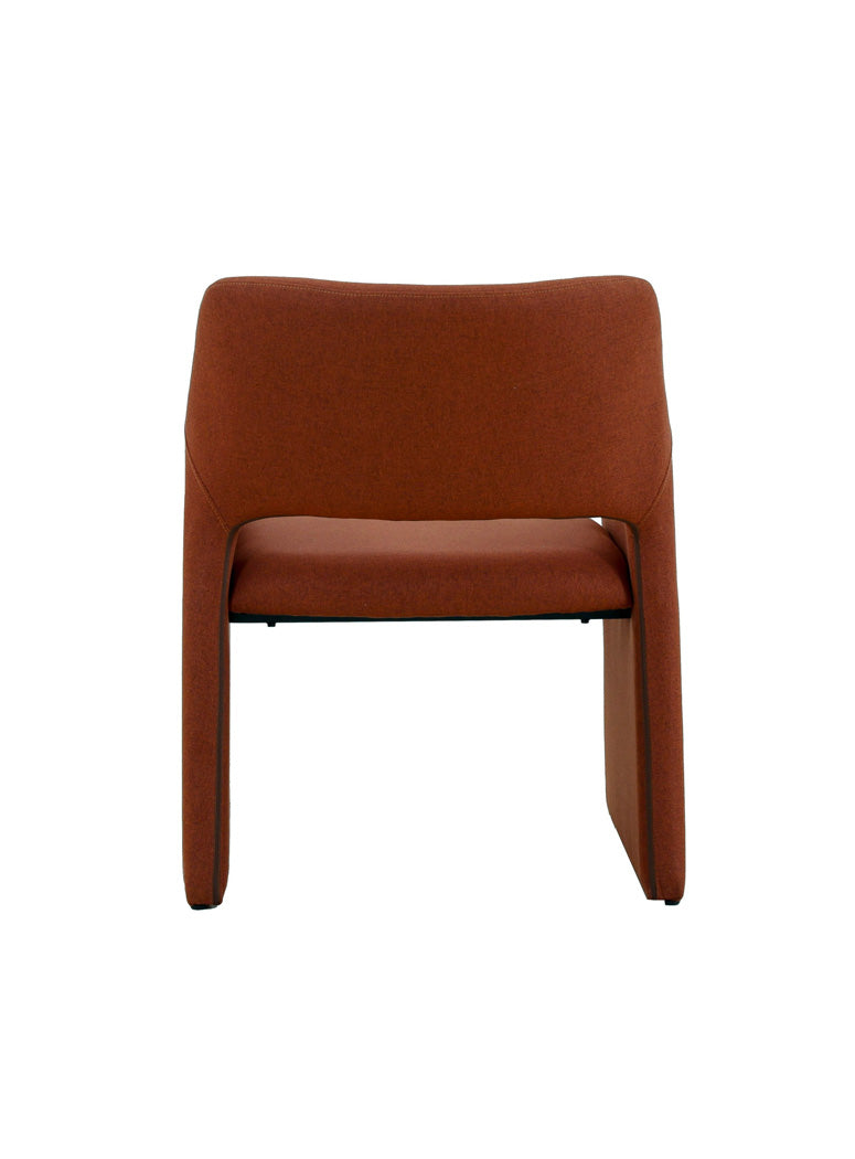 Elysian Dining Chair,rust