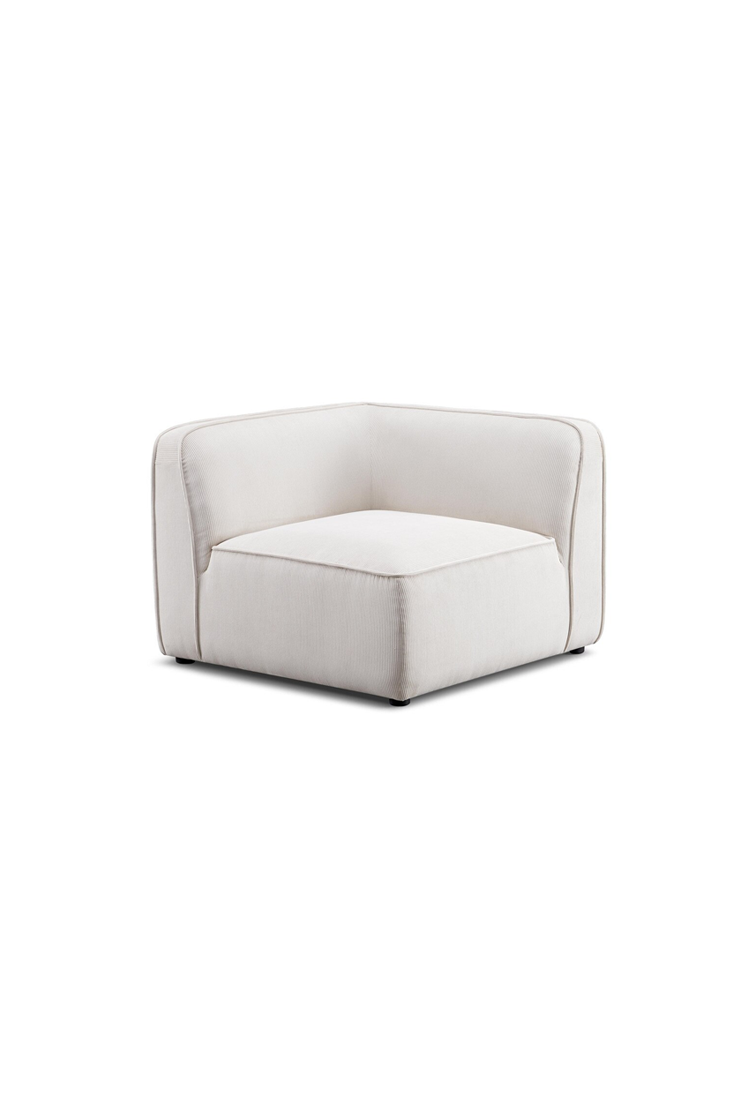 Syntara Velvet Chair,White Sand