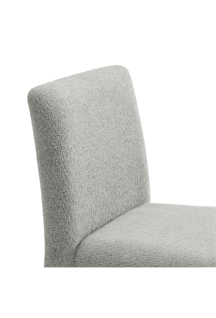 Noviara Fabric Dining Chair,Dove Gray