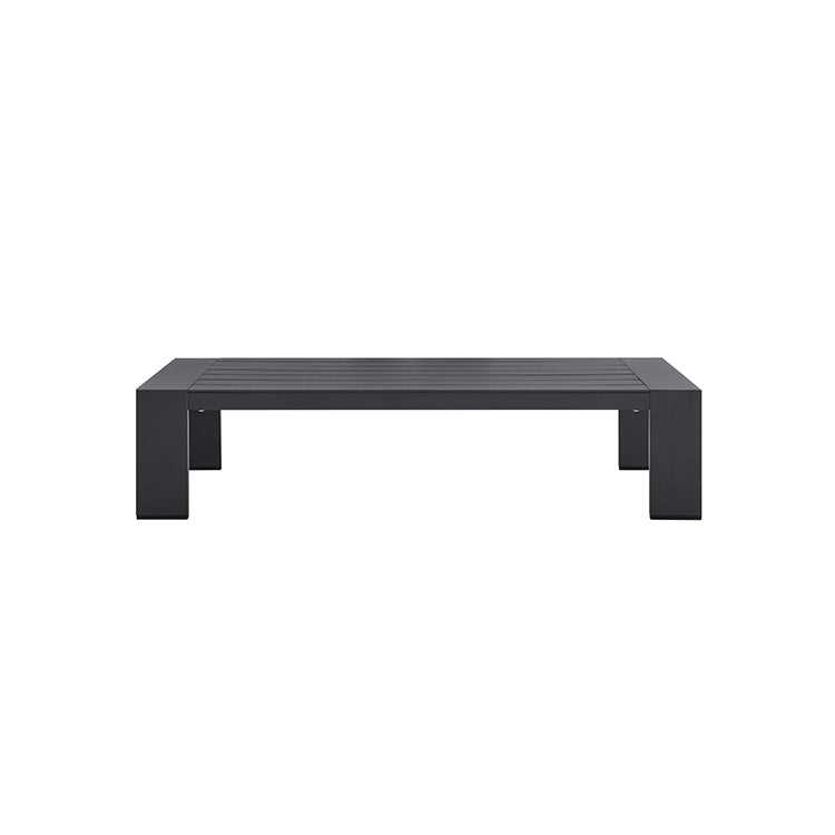 Credenza Outdoor Coffee Table, charcoal