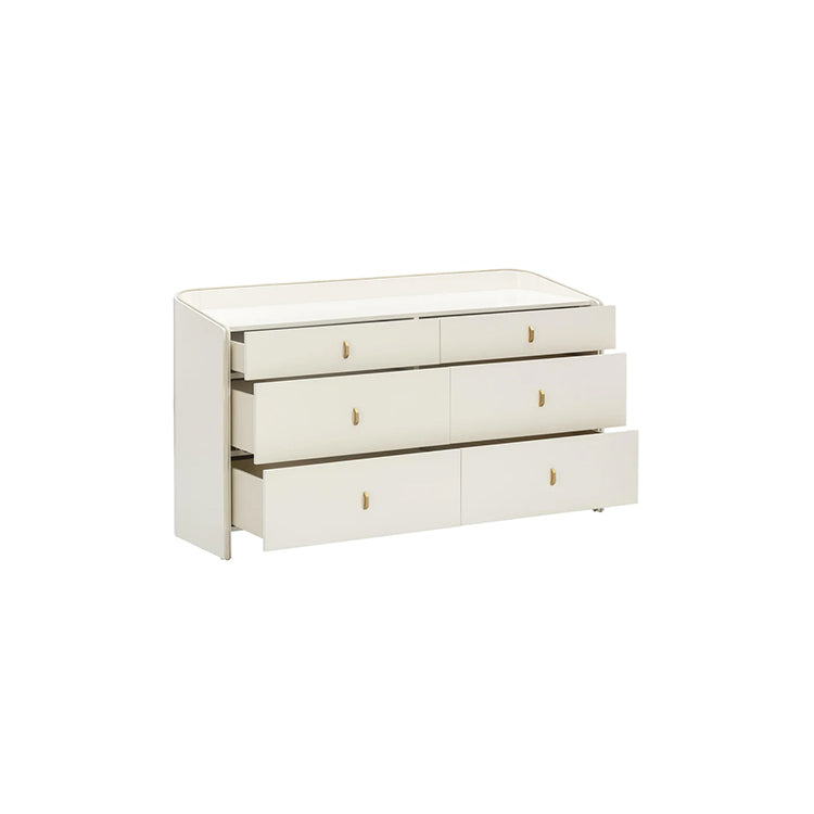 Colleen 6 Drawer Dresser, Cream Colleen 6 Drawer Dresser, Cream