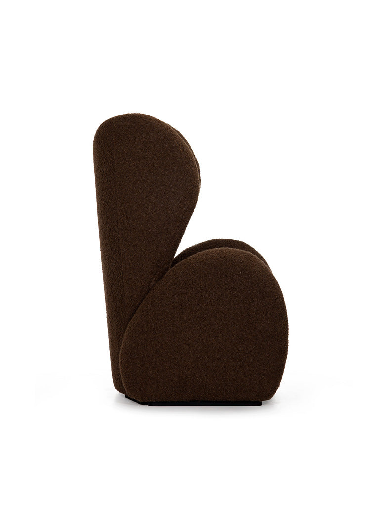 Anselm Lounge Chair, brown