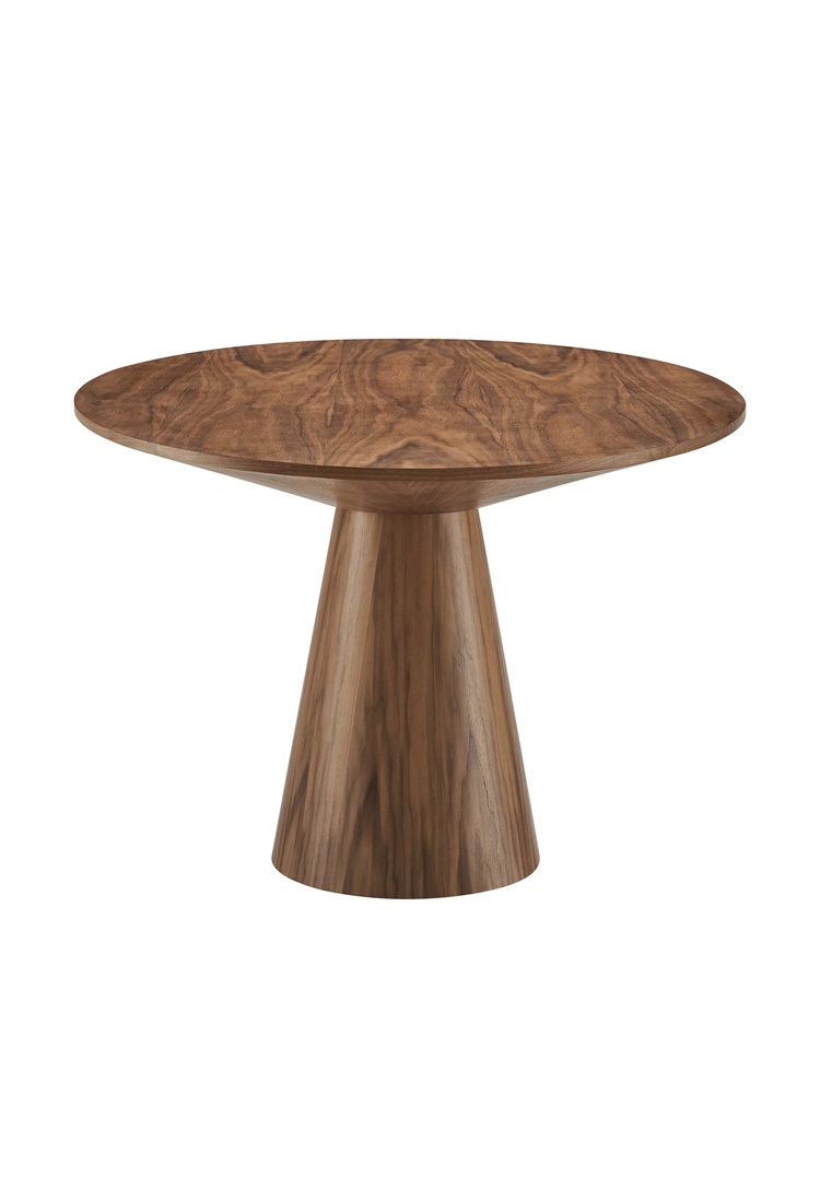 Quillon 75" Round Dining Table,Walnut