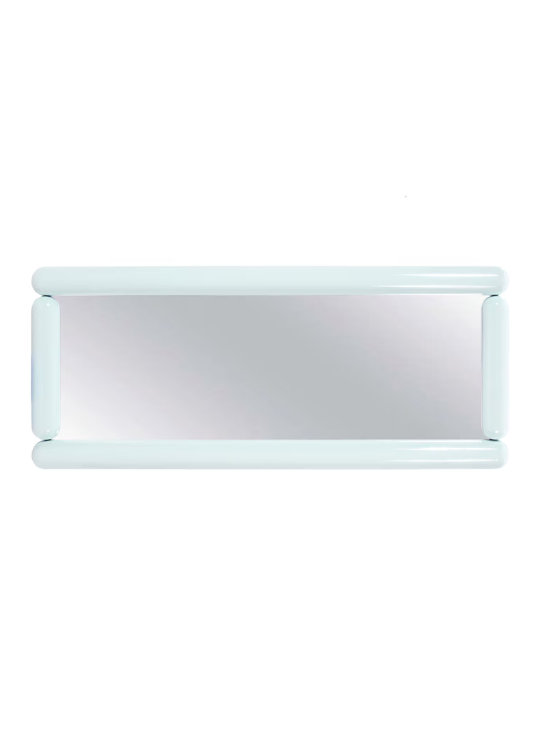 Voss Large Floor Mirror,Mint Blue