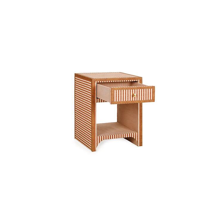 Kona 18" Nightstand, Terracotta