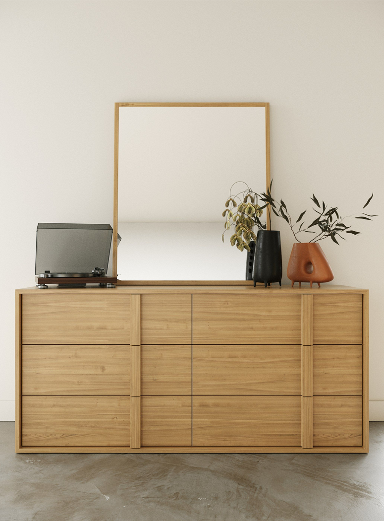 Moonbeam Dresser,natural oak