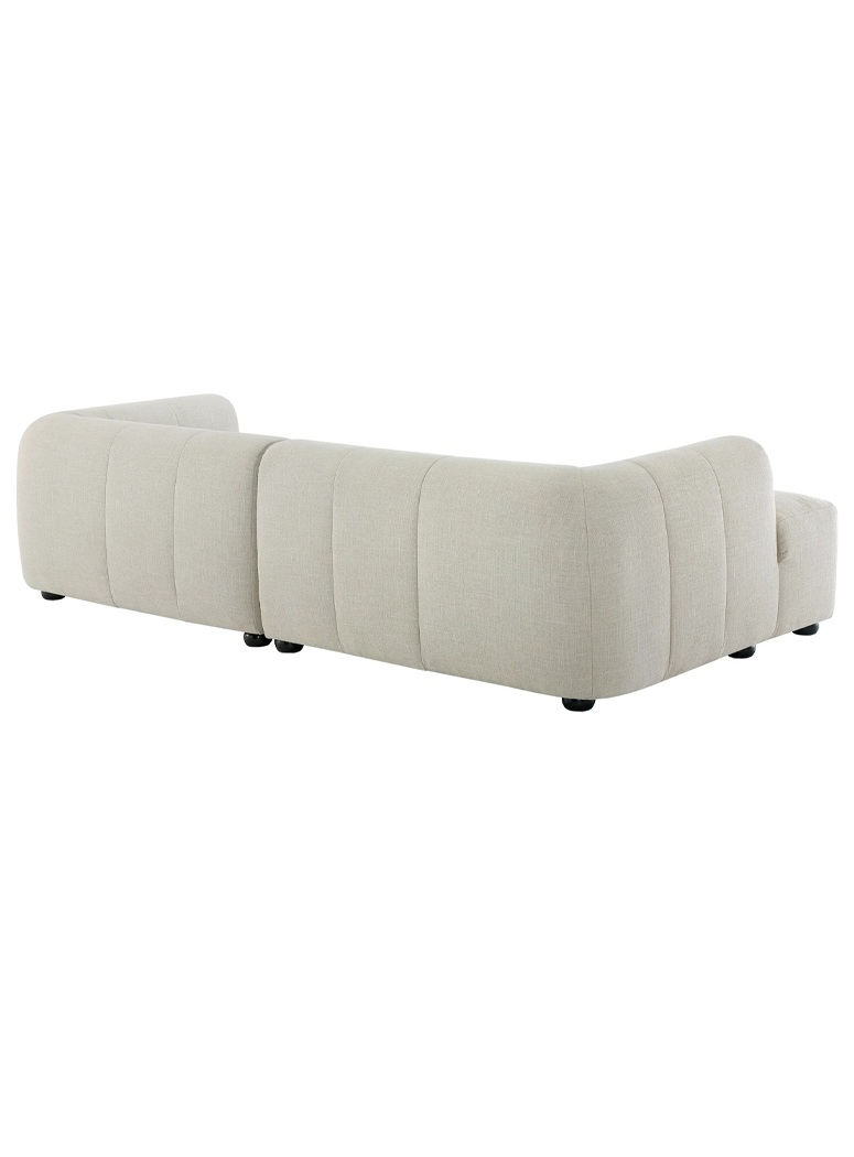 Axiom Sofa with Chaise,linen