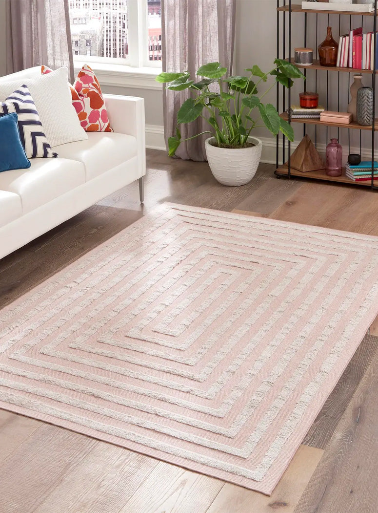 Sabrina Soto Rectangle Rug,pink