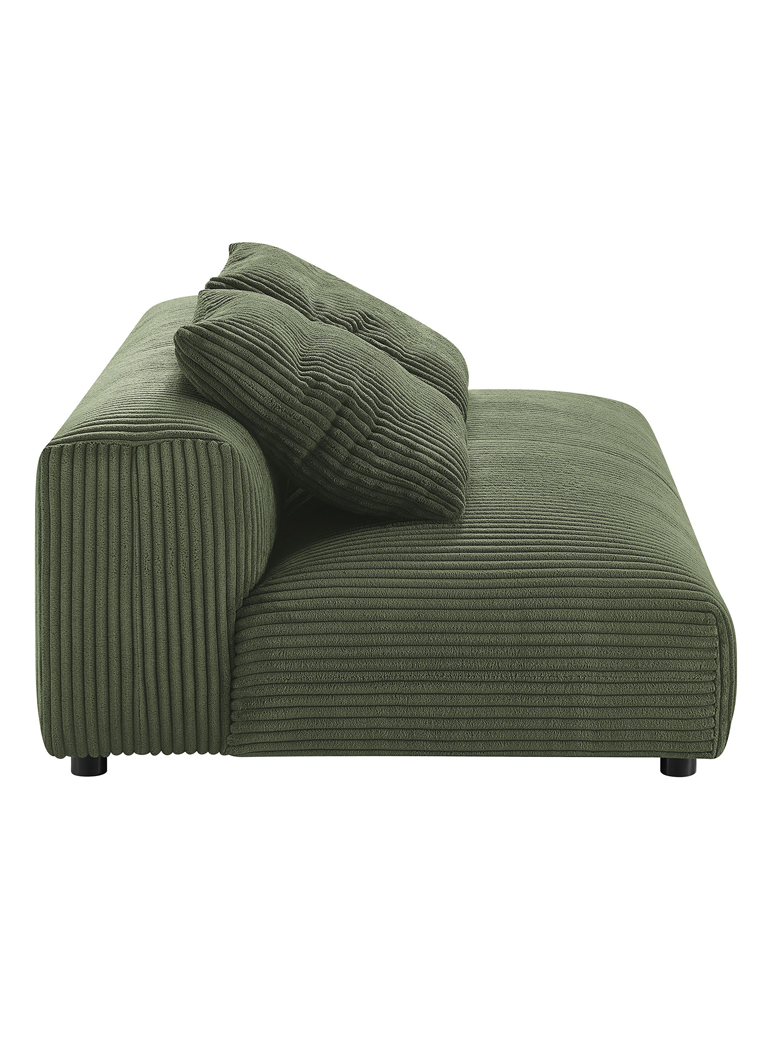 Aric Armless Sofa,fern