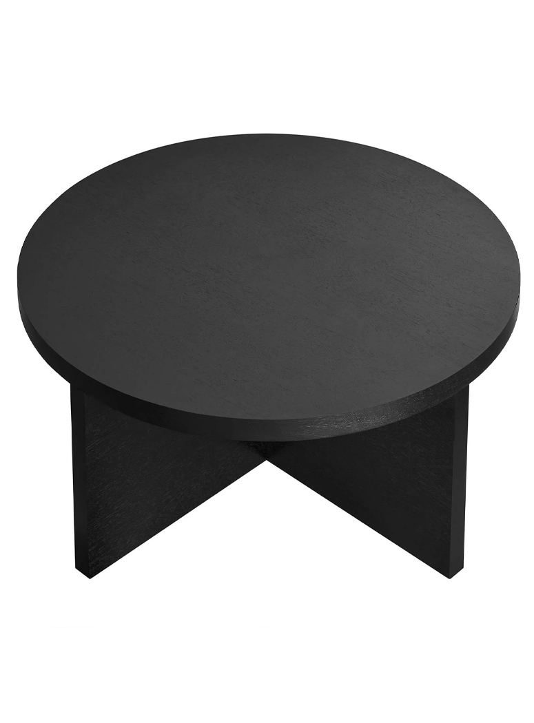 Quinlan Wood Coffee Table,black