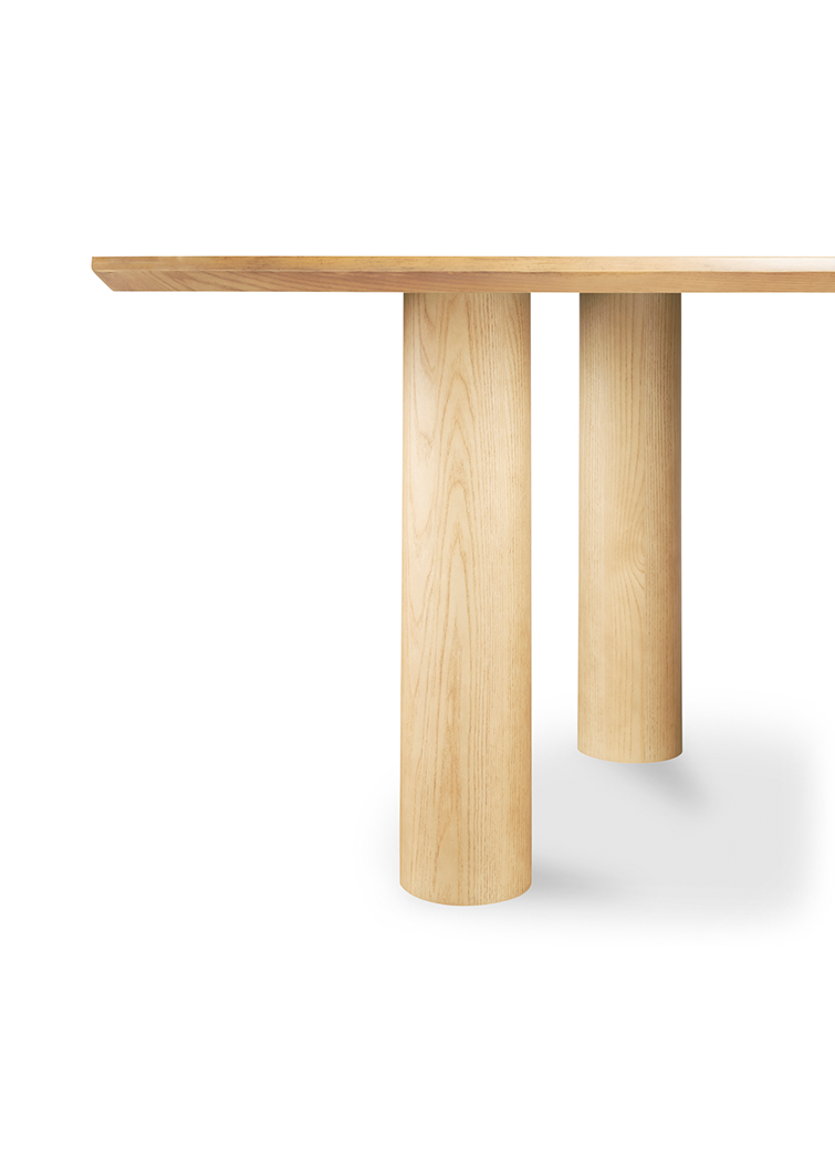 Echoing Dining Table,natural