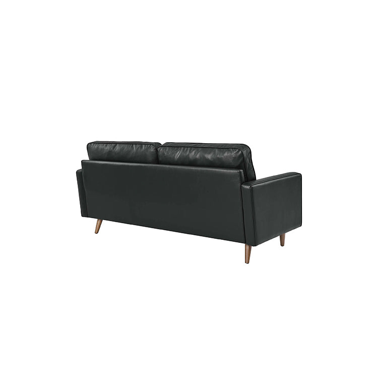 Vodoo Leather Sofa, black