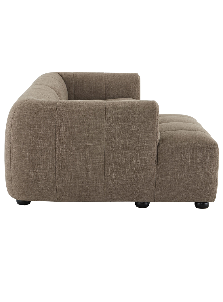 Axiom Sofa with Chaise,mocha