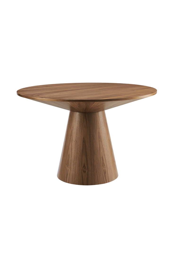 Quillon 47" Round Dining Table,Walnut