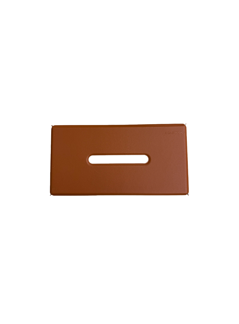 6xs studio Tissue Case (L) Brown